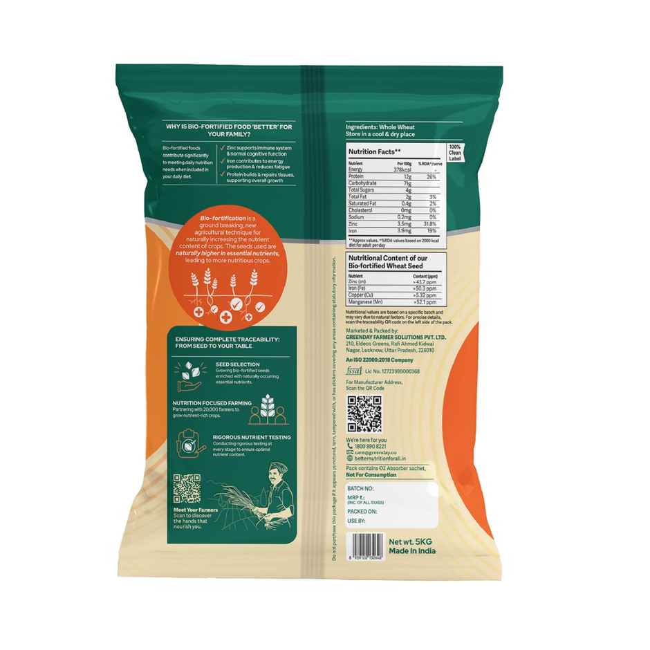 Better Nutrition Biofortified Atta