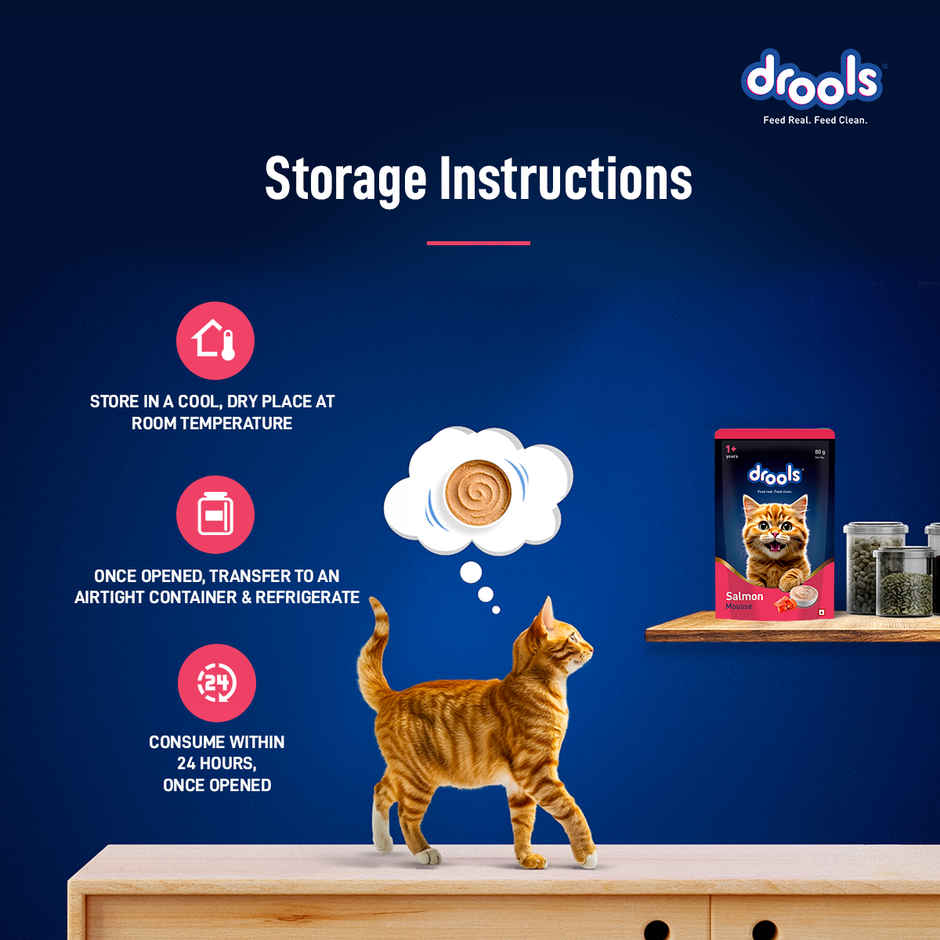 Drools Salmon Mousse Adult Cat Wet Food