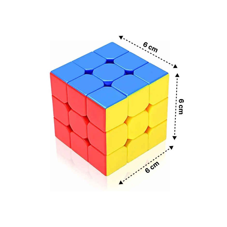 Hamleys Rowan 3x3x3 Rukis Cube Game for Kids 3Y+, Multicolour