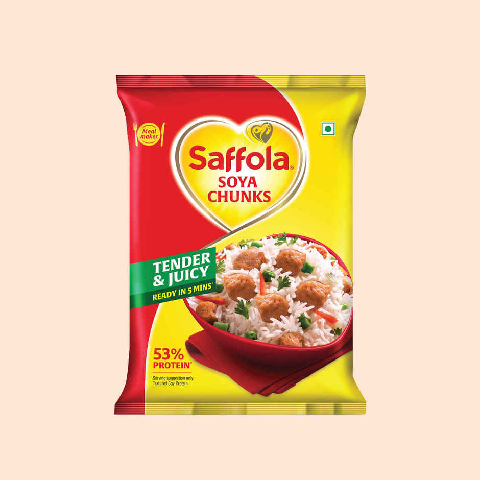 Saffola Mealmaker Soya Chunks Pouch