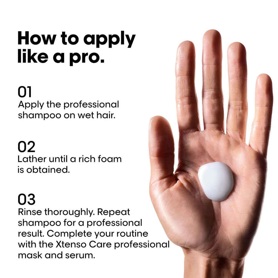 L'Oreal Professionnel Xtenso Care Shampoo For Frizz-Free, Smooth & Manageable Hair