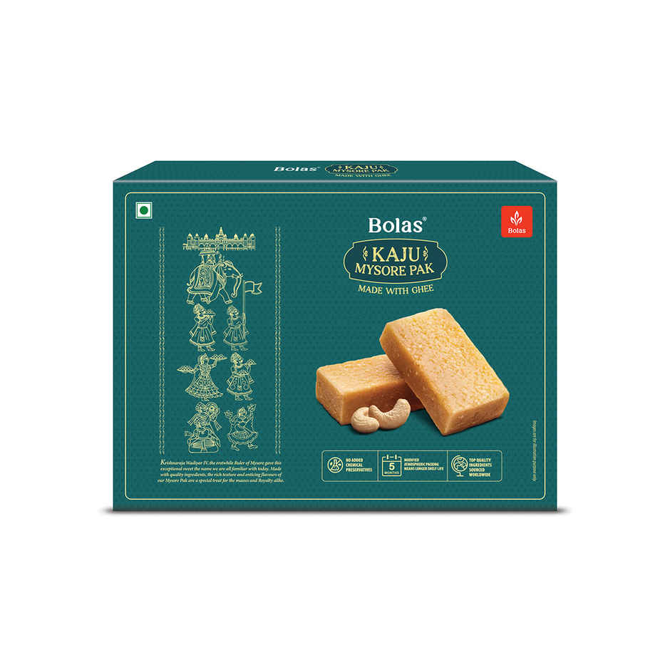 Bolas Kaju Ghee Mysore Pak