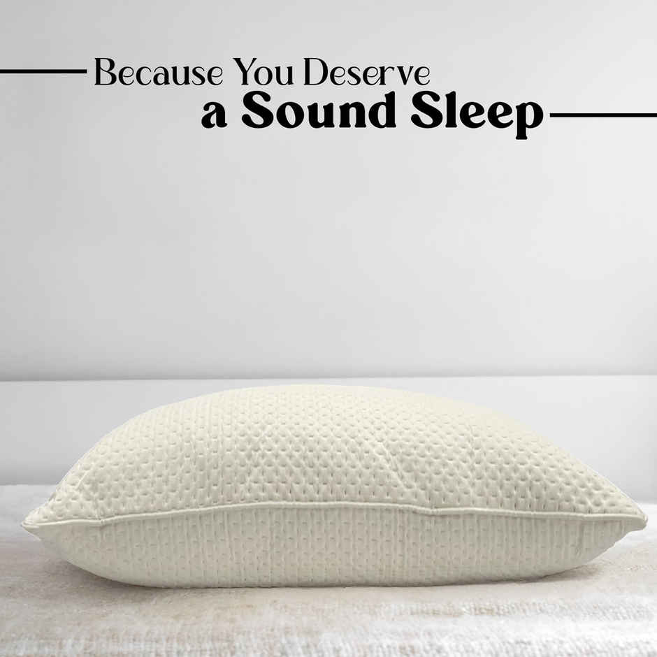 Sassoon Laika Microfiber Quilted Pillow (Green)