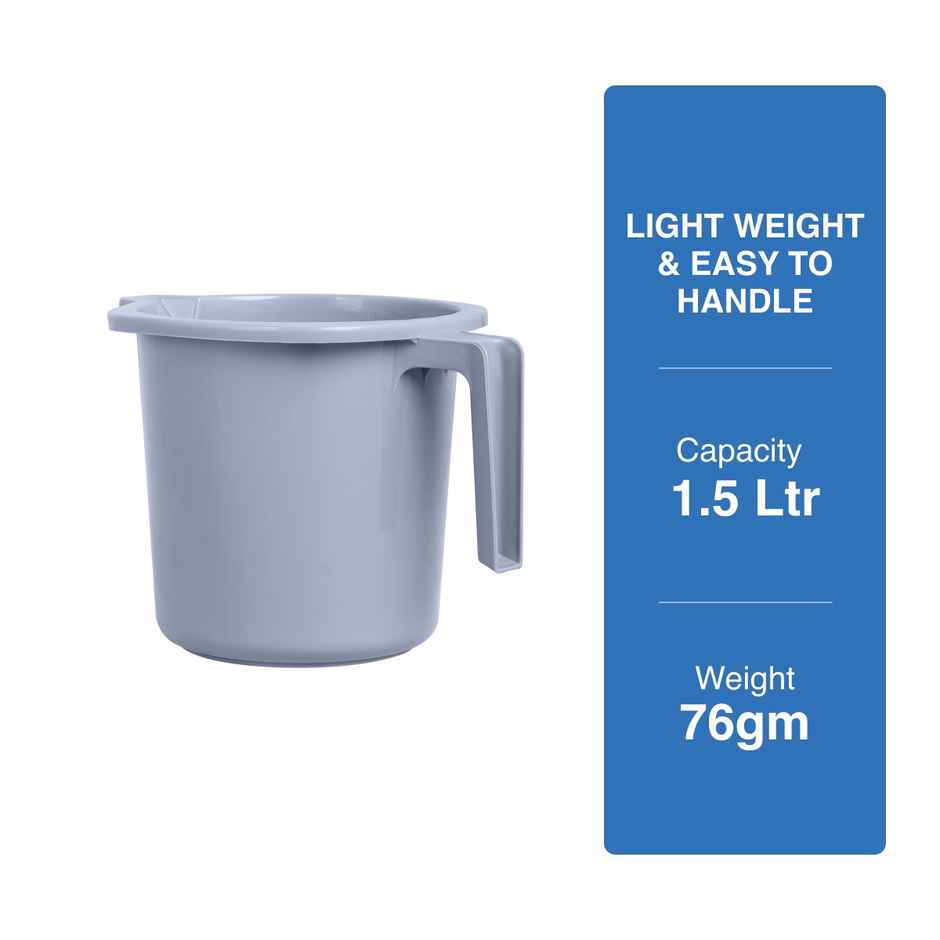BAY6 Royce Bath Mug 1.5 L - Grey