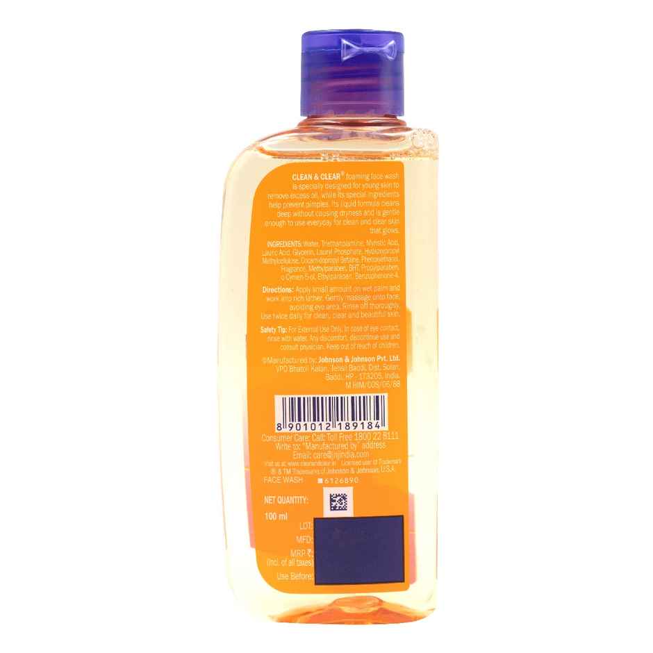 Clean & Clear Foaming Face Wash