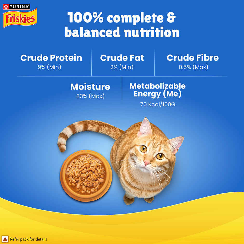 Purina Friskies Gravy Licious Cat Food Ocean Fish Flavour