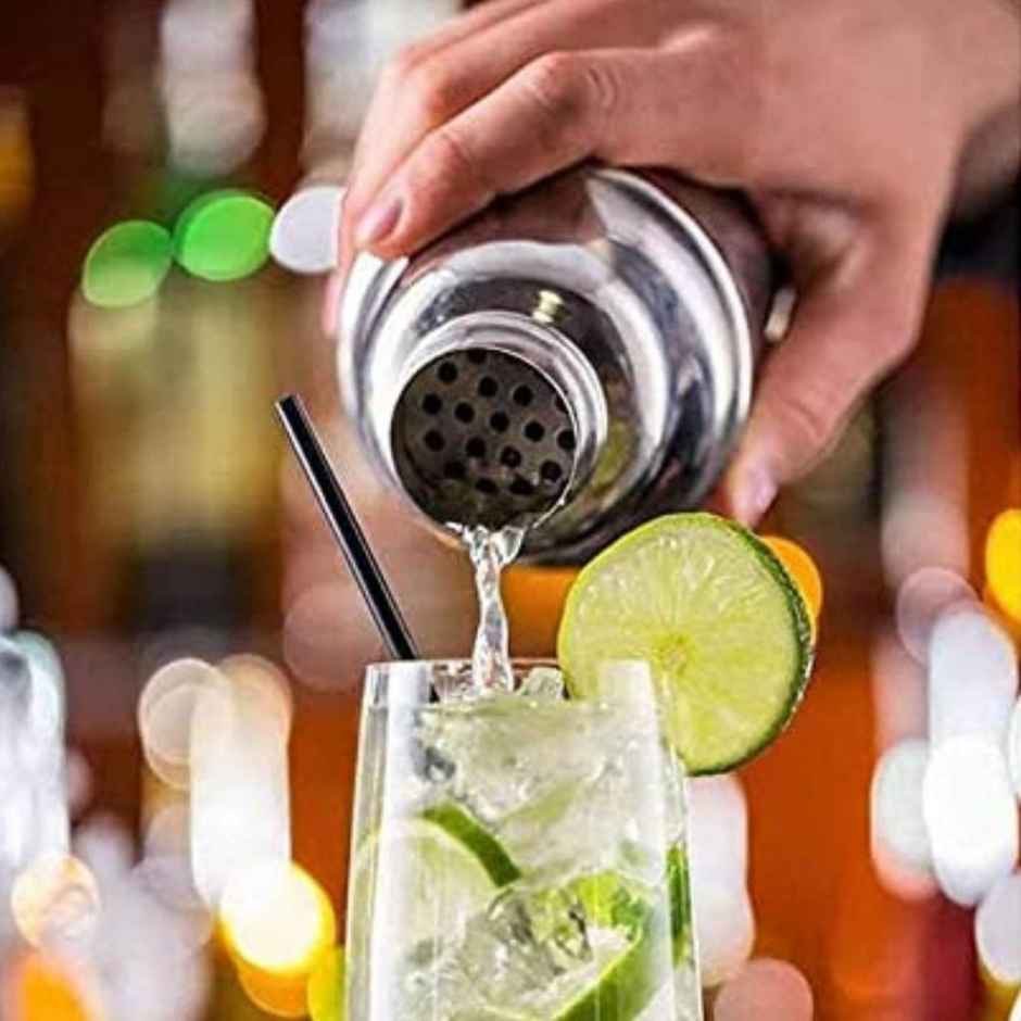 Bar Box Cocktail Shaker Martini Shaker Leak Proof Built-In Strainer 18/8 Stainless Steel | 500 ml