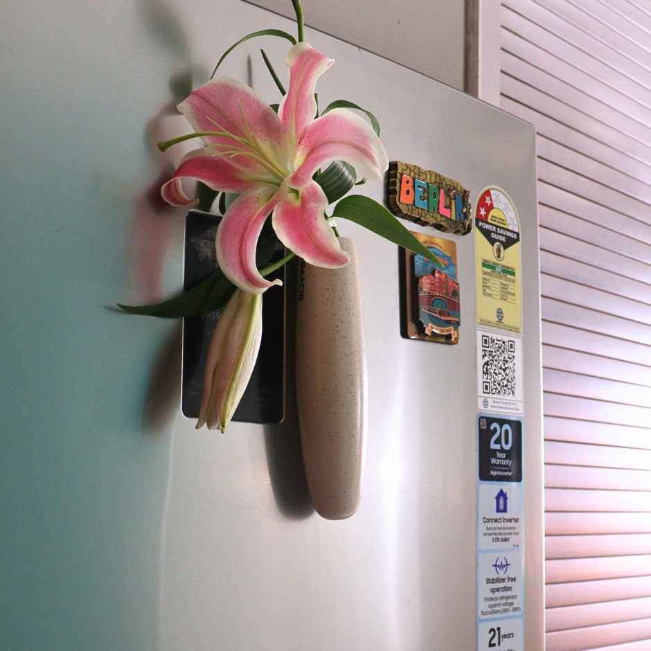 Gaachi Fridge Magnet in Blue | Handcrafted Ceramic Home Decor