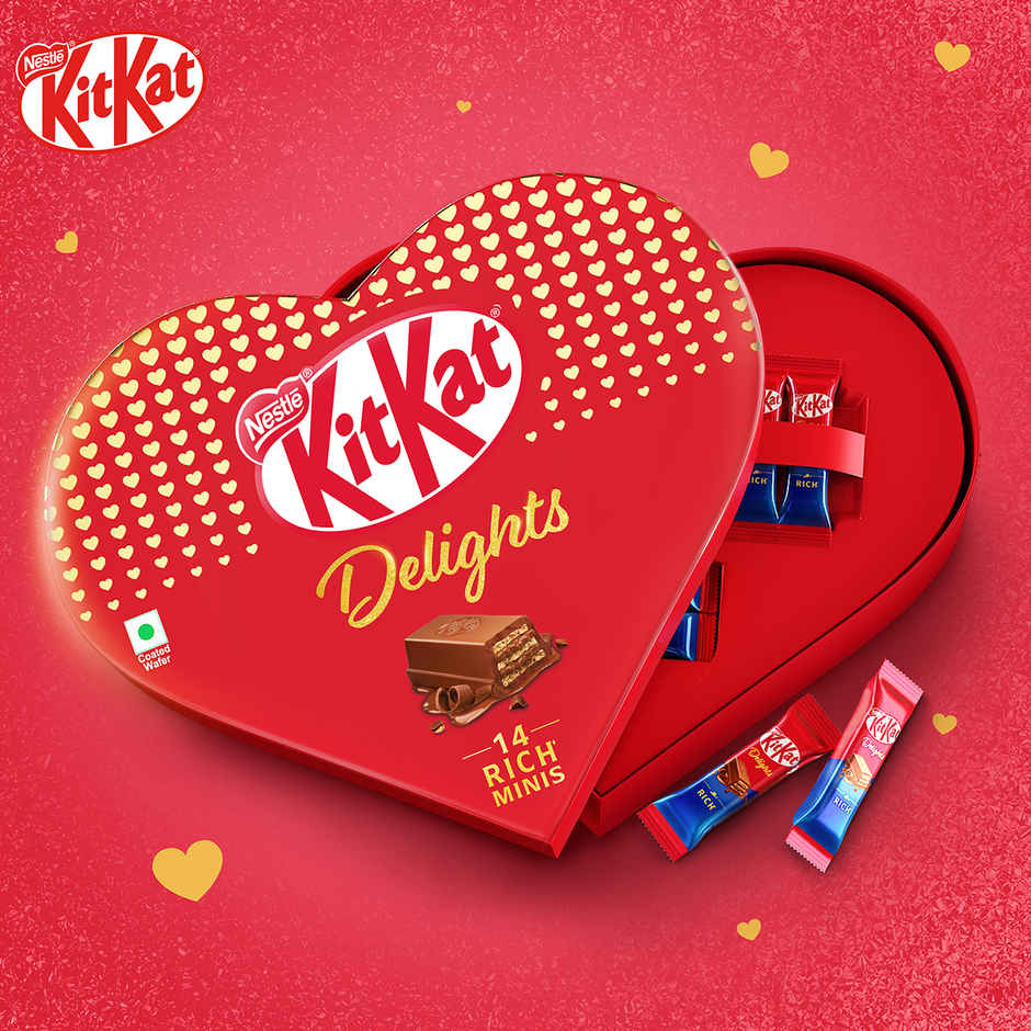 Nestle Kitkat Delights Rich Heart Box Chocolate