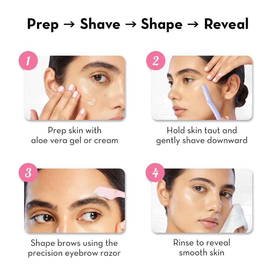 Plush Face and Brow Razor