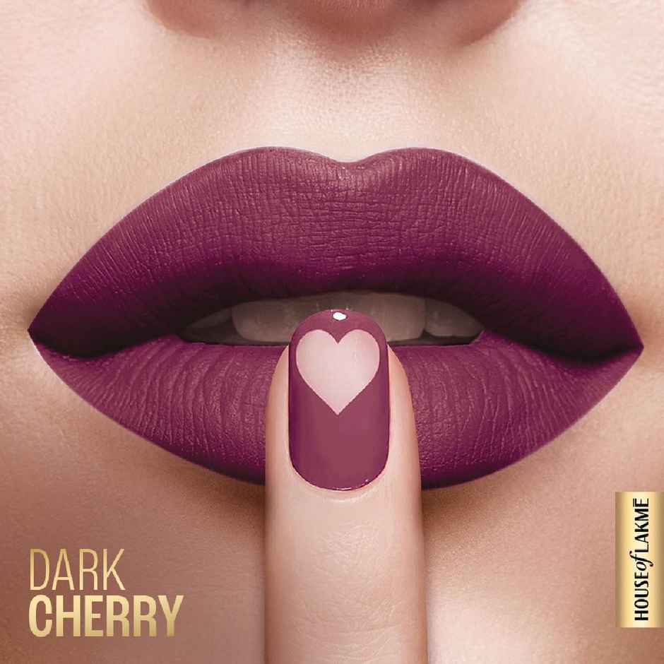 Lakme Xtraordin-airy Lip Mousse Mini | Dark Cherry
