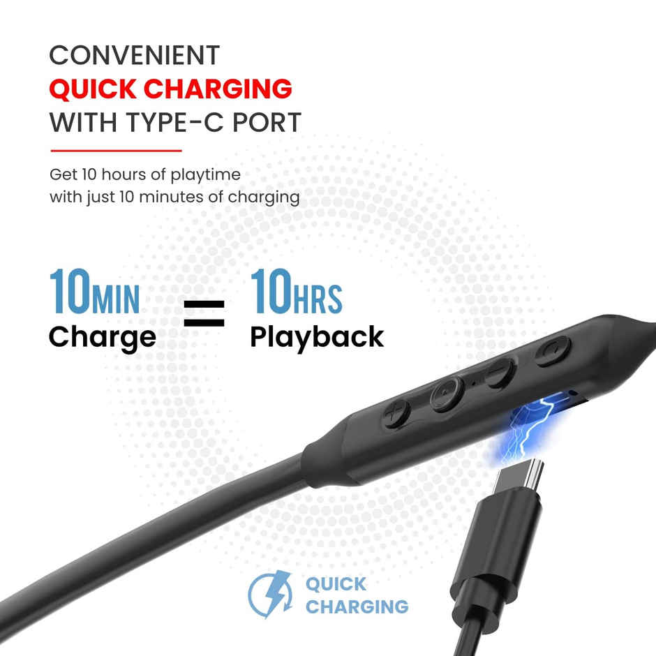 Portronics Wireless Stereo Headset(Black)