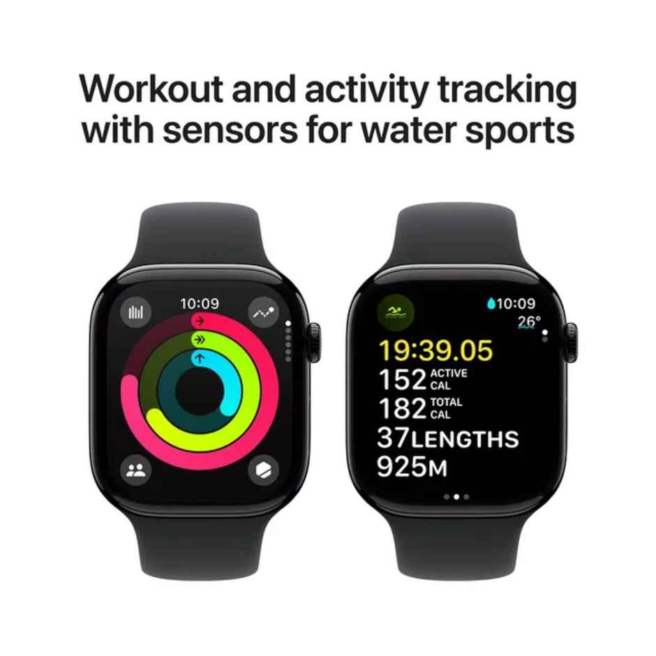 Apple Watch Series 10 - 46 mm | WatchOS 11 | Jet black