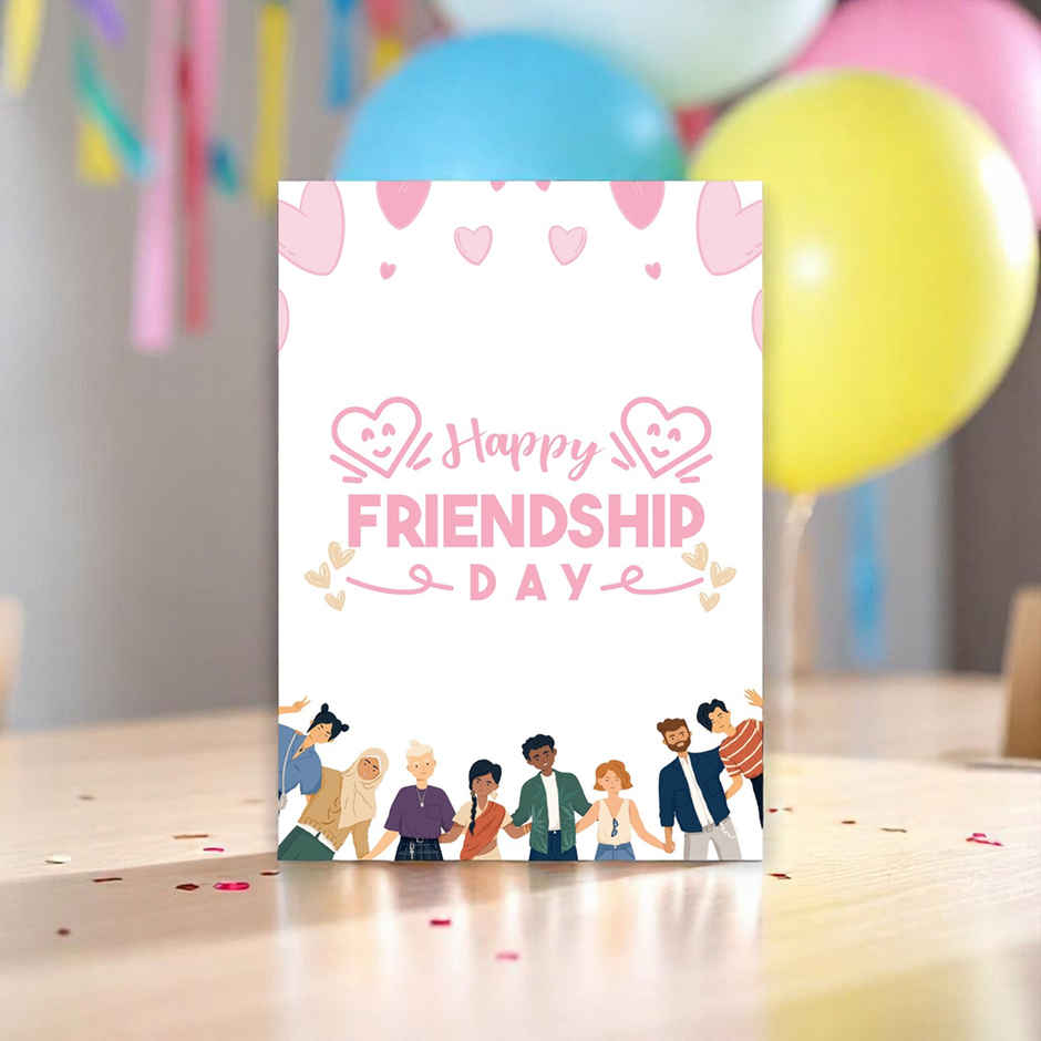 House Of Festivals Friendship Day Greeting Card - Design 13
