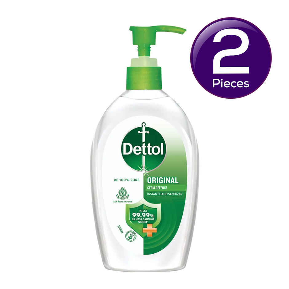 Dettol Original Germ Protection Alcohol Based Hand Sanitizer Combo