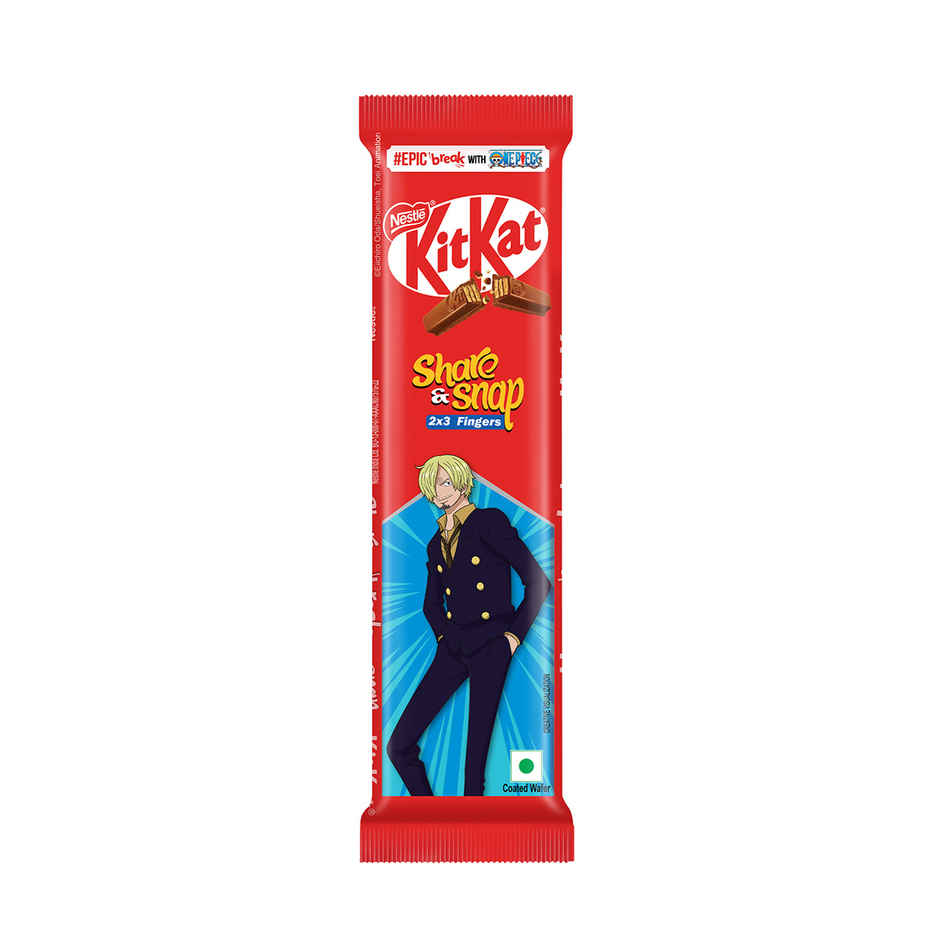 Nestle KitKat Share & Snap 2 x 3 Fingers Wafer Bar Combo