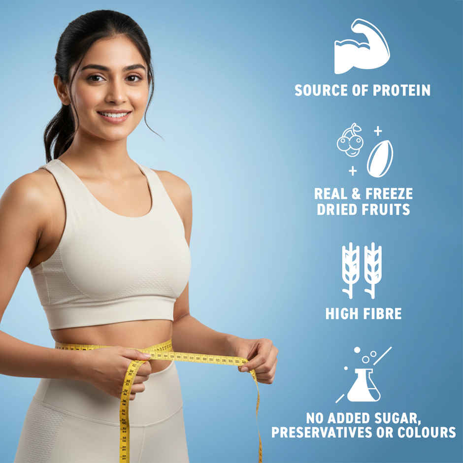 Bagrry'S No Added Sugar Muesli Fruits Nuts And Seeds