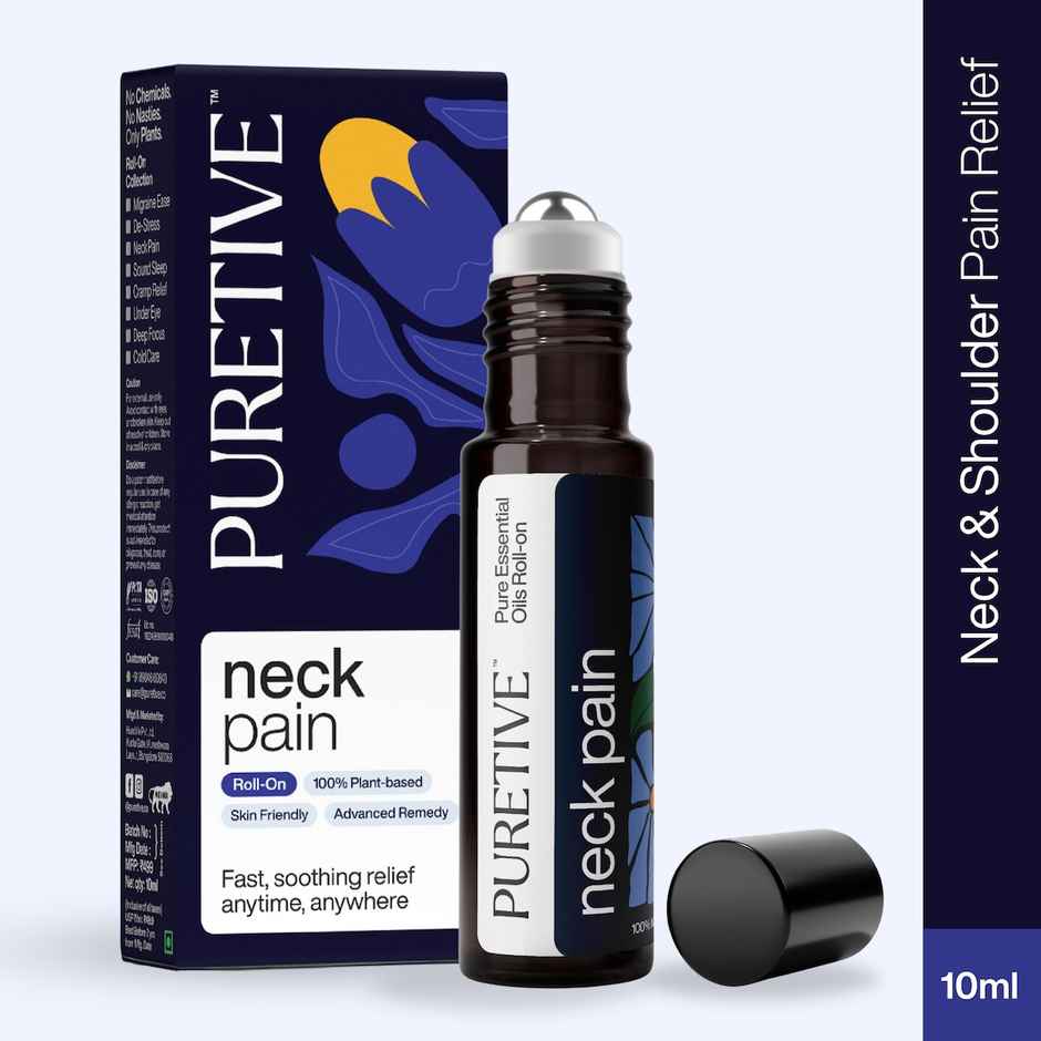 Puretive Neck Pain Roll-On for Neck and Shoulder Pain Relief