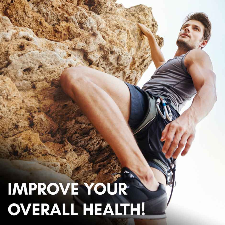 Pure Nutrition Multivitamin for Men 1400mg - 60 VEG Tablets with Biotin Ginseng Moringa & Iron