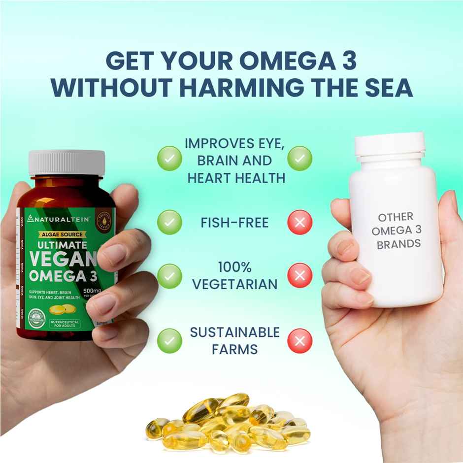 NATURALTEIN Vegan Omega 3 - Algae