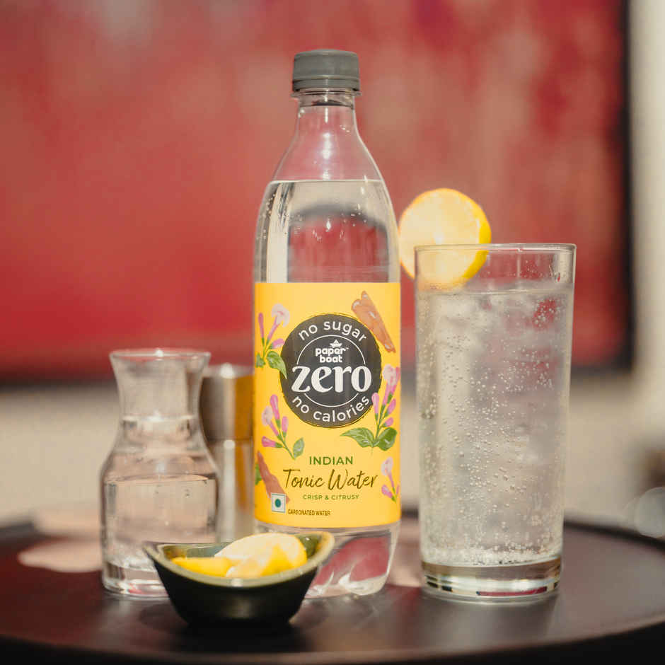 Paper Boat Zero Sugar Indian Tonic Water | Sugar Free Cocktail Mixer Combo         