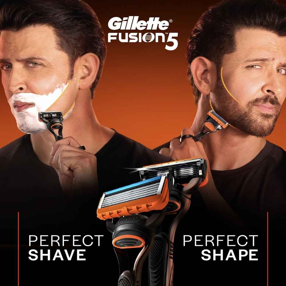 Gillette Fusion Proglide Shaving Blades for men (6 Cartridges)