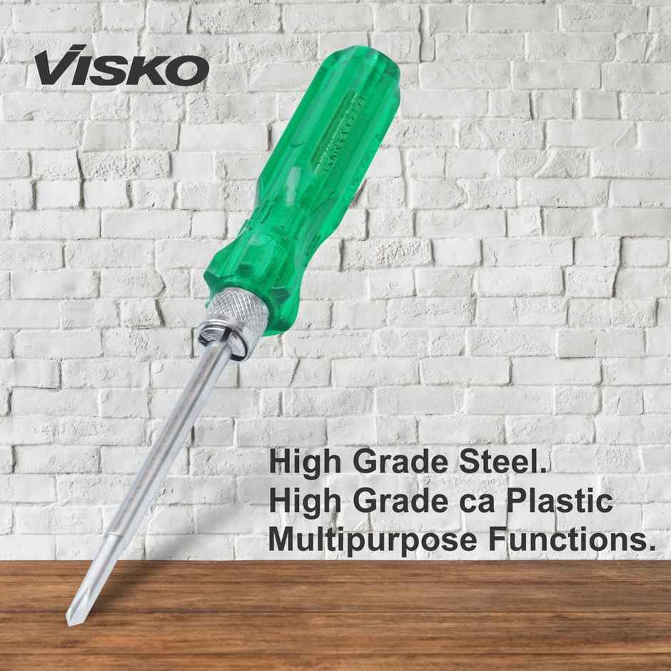 Visko Premium Combination Screwdriver Set - Pack Of 6