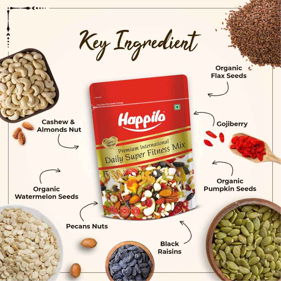 Happilo Premium International Daily Super Fitness Mix