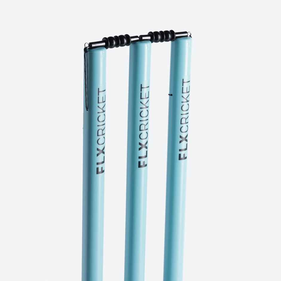 Decathlon | FLX Plastic Stump Set Easy Setup - Blue