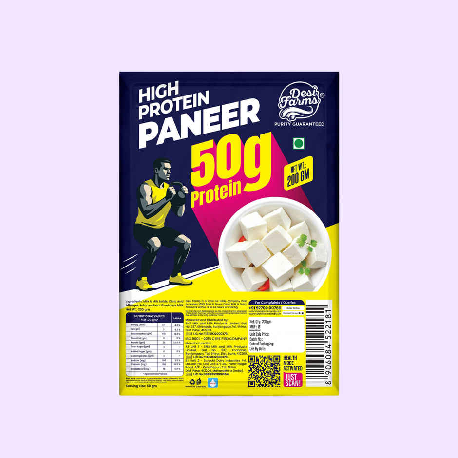 Desi Farms High Protein Paneer