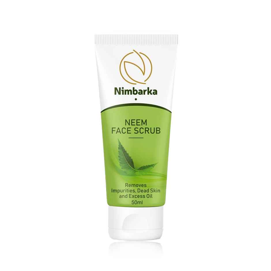 Nimbarka Neem Face Scrub Natural Exfoliating Scrub For Clear Radiant Skin