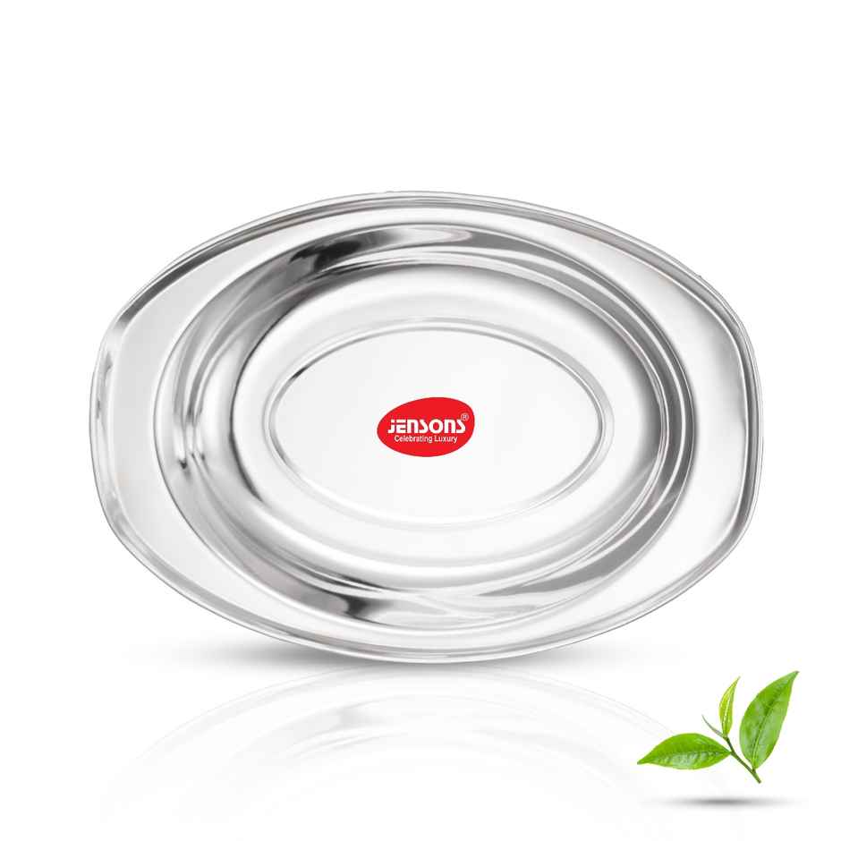 Jenosn Stainless Steel Oval Tray 19 Cm
