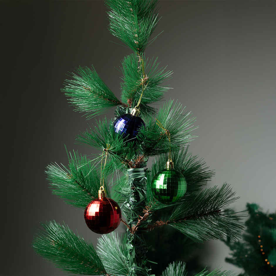 Christmas Diamond Balls | Multicolour | 5 cm | Gullak