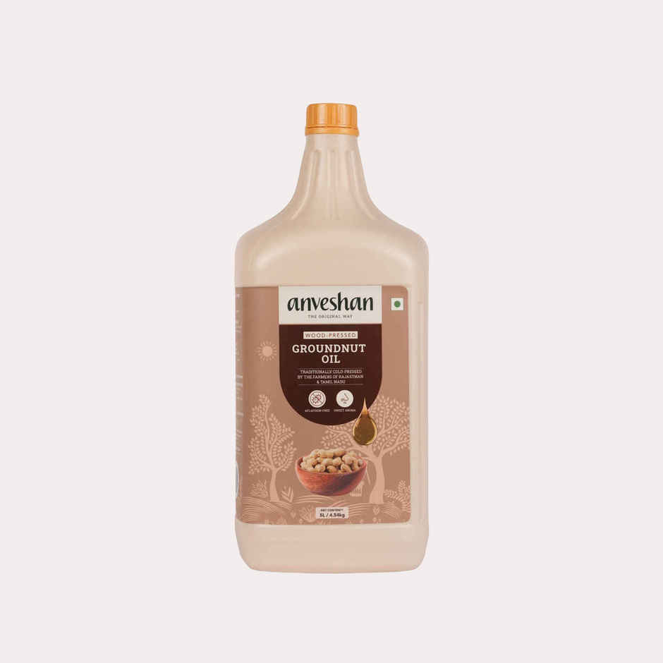 Anveshan Groundnut (Peanut) Wood Pressed Oil | Healthy Cooking Oil