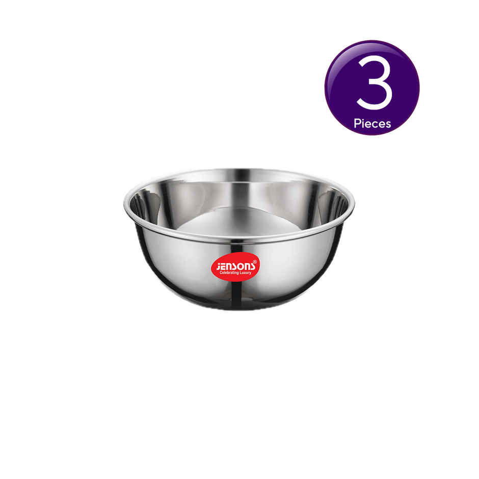 Jensons Stainless Steel Katori 6 Inch Combo