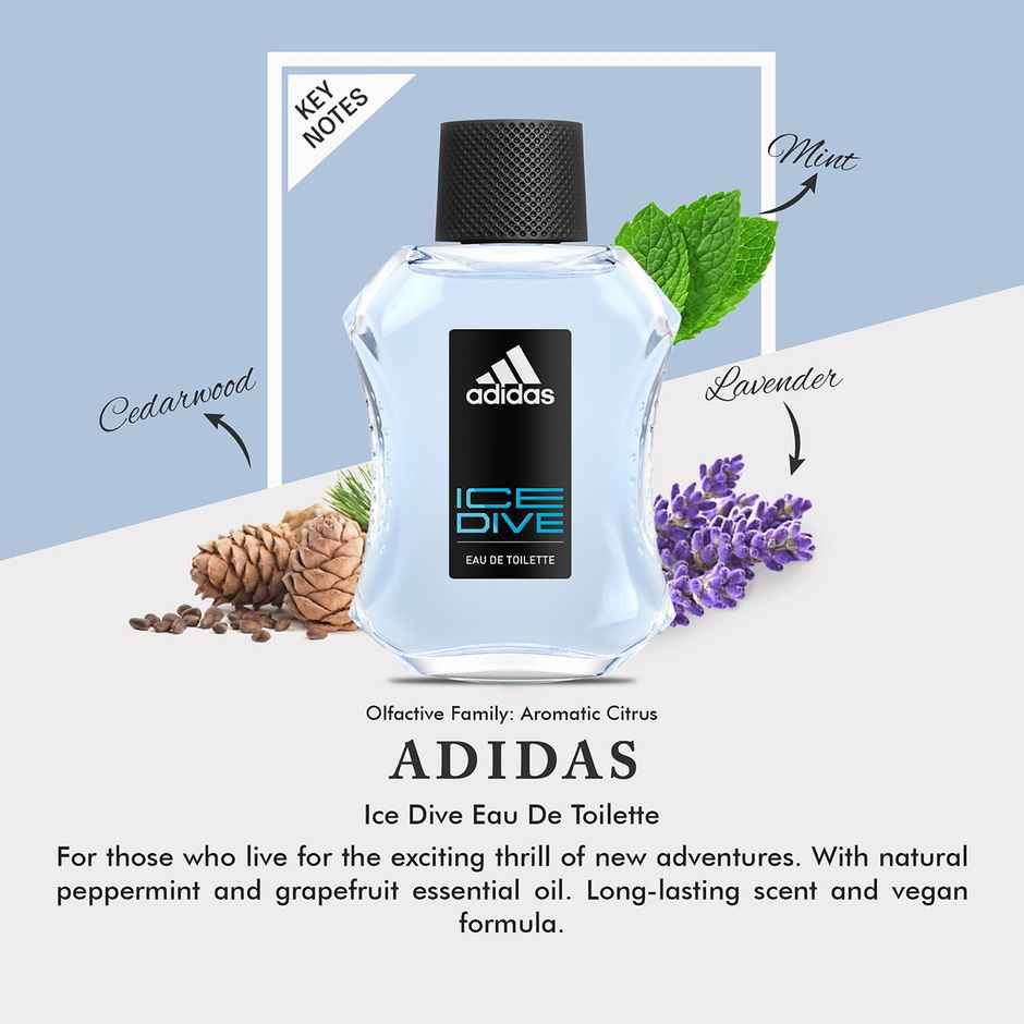 Adidas Ice Dive Eau De Toilette | Everyday Fragrance