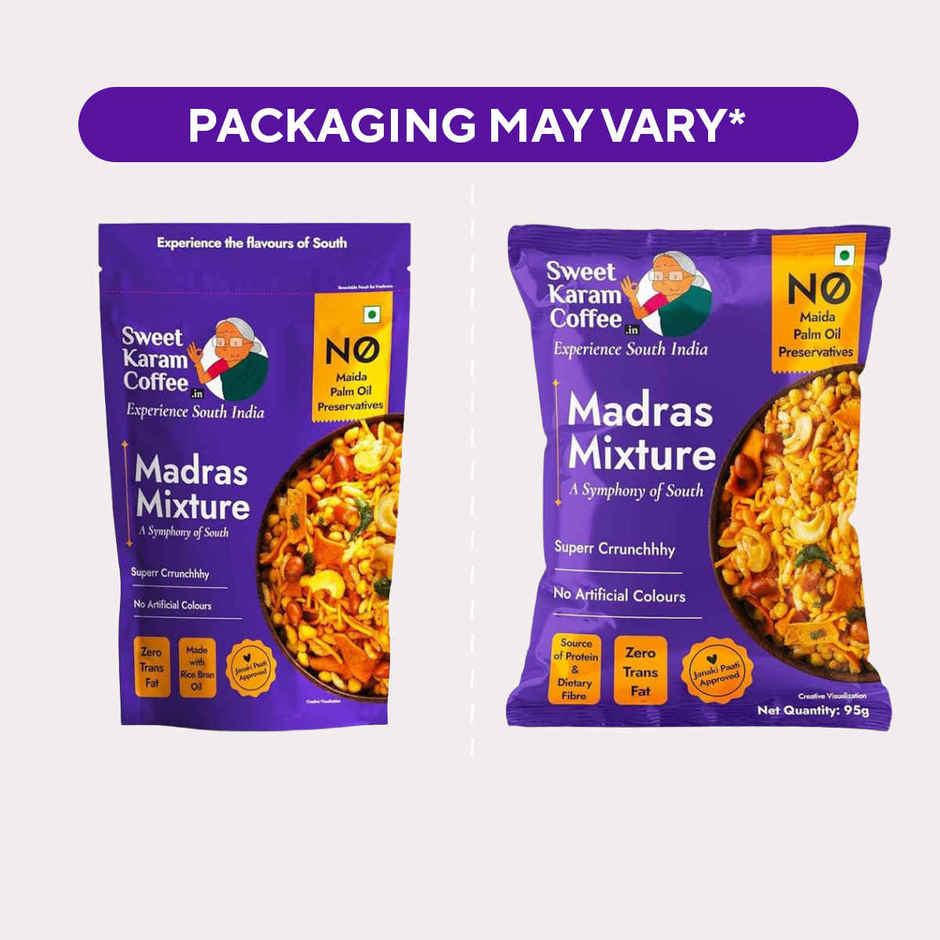 Sweet Karam Coffee Special Madras Mixture | No Palm Oil, No Preservatives