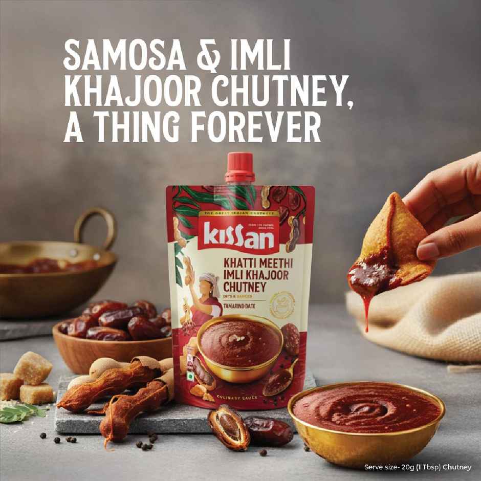 Kissan Khatti Meethi Imli Khajoor Chutney Doy