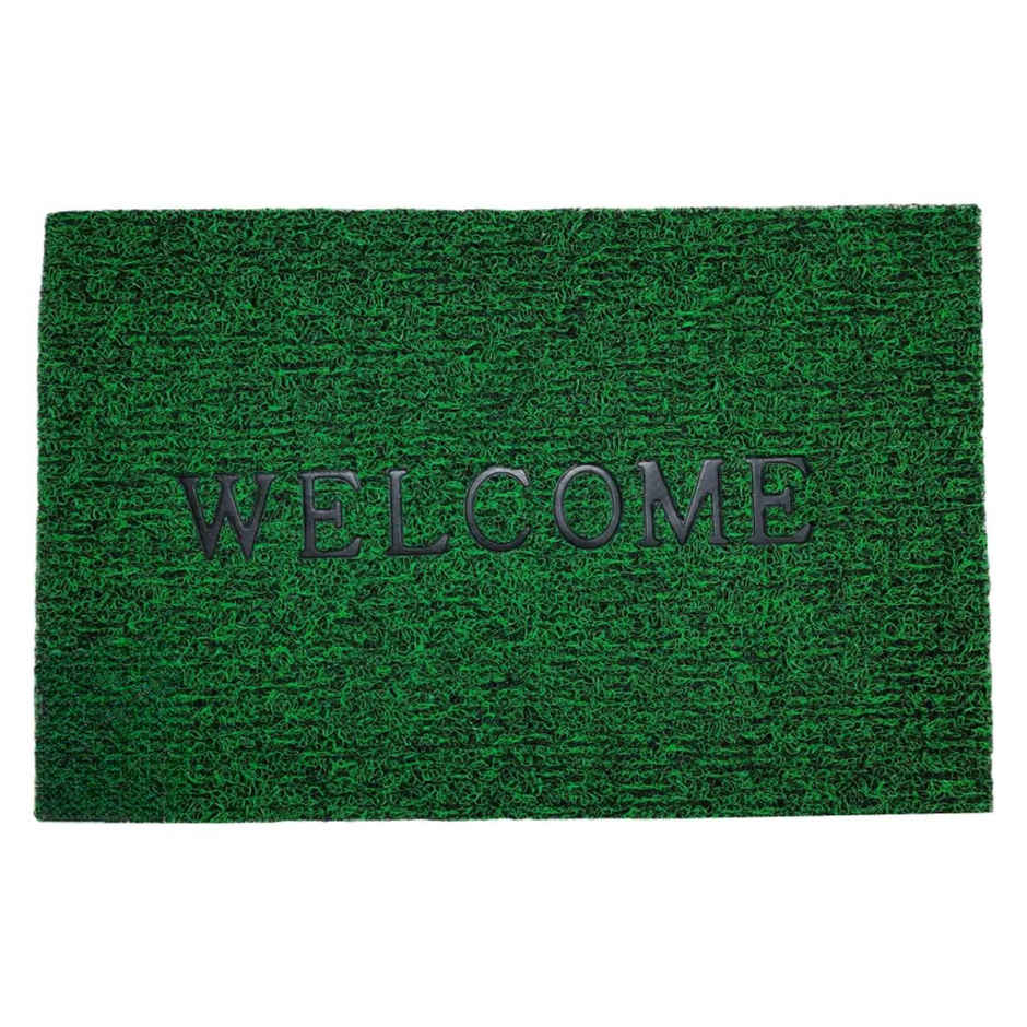 Homeharmony Anti- Skid Grass Green Welcome Door Mat | 60 x 40 cm