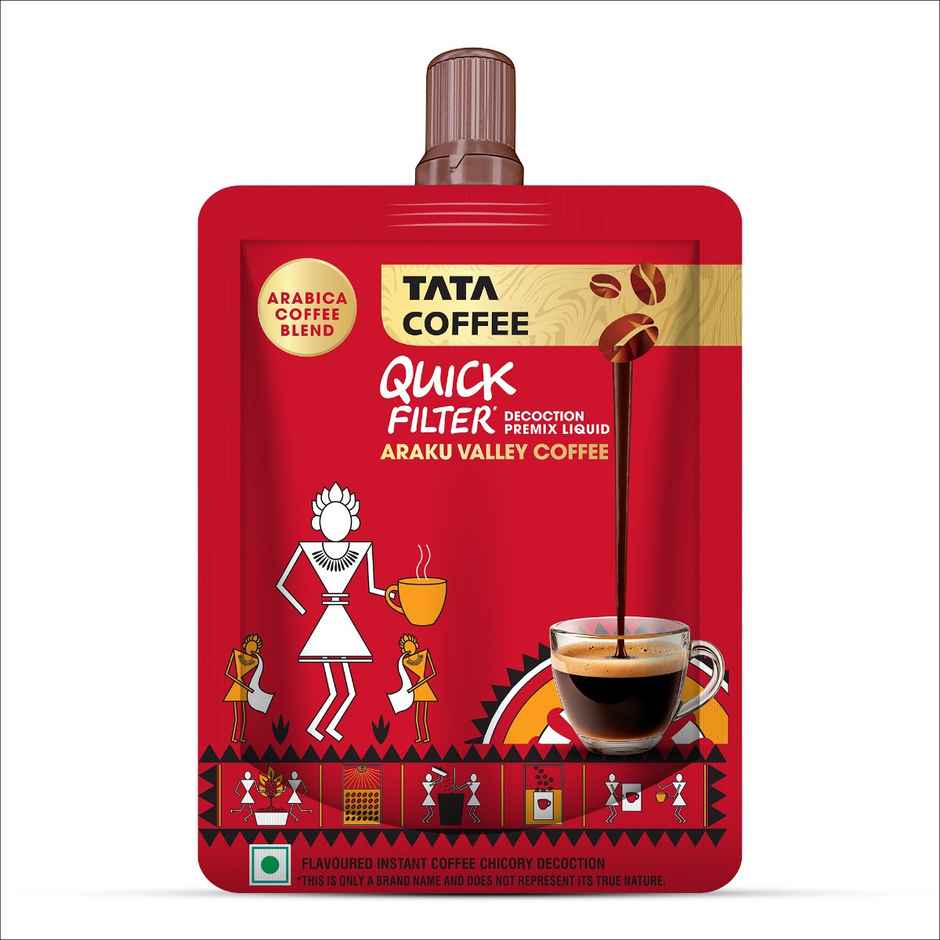 Tata Coffee Quick Filter Araku Valley Coffee Decoction Premix Liquid