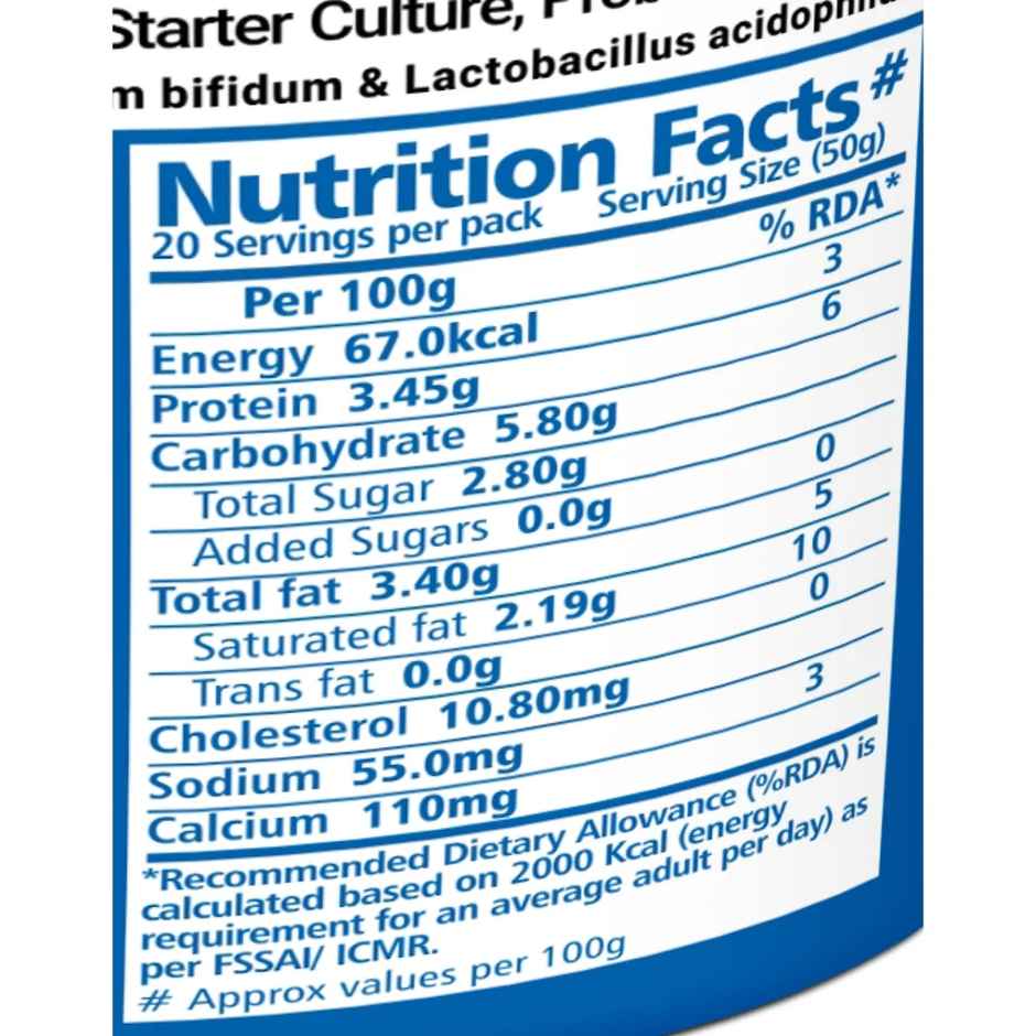 Akshayakalpa Artisanal Organic Set Curd (1kg) & Pomegranate (2pc) Combo