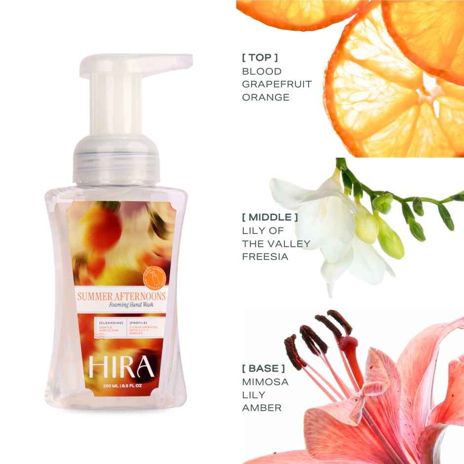 Hira Foaming Hand Wash Citrus Oriental Fragrance
