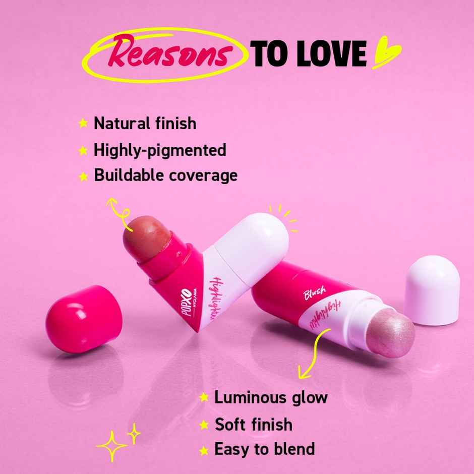 Myglamm Popxo Blush & Highlighter Love Kit - Vibe Tribe