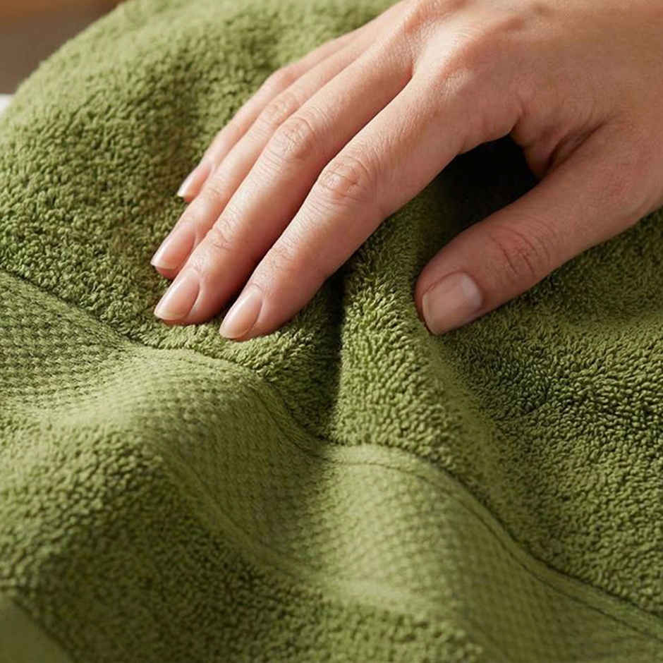 Mytrident Urban Comfort Cotton Bath Towel | Olive