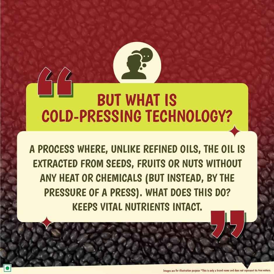 Tata Simply Better Sesame-Gingelly (Til) Cold Pressed Oil | Pure & Unrefined Oil