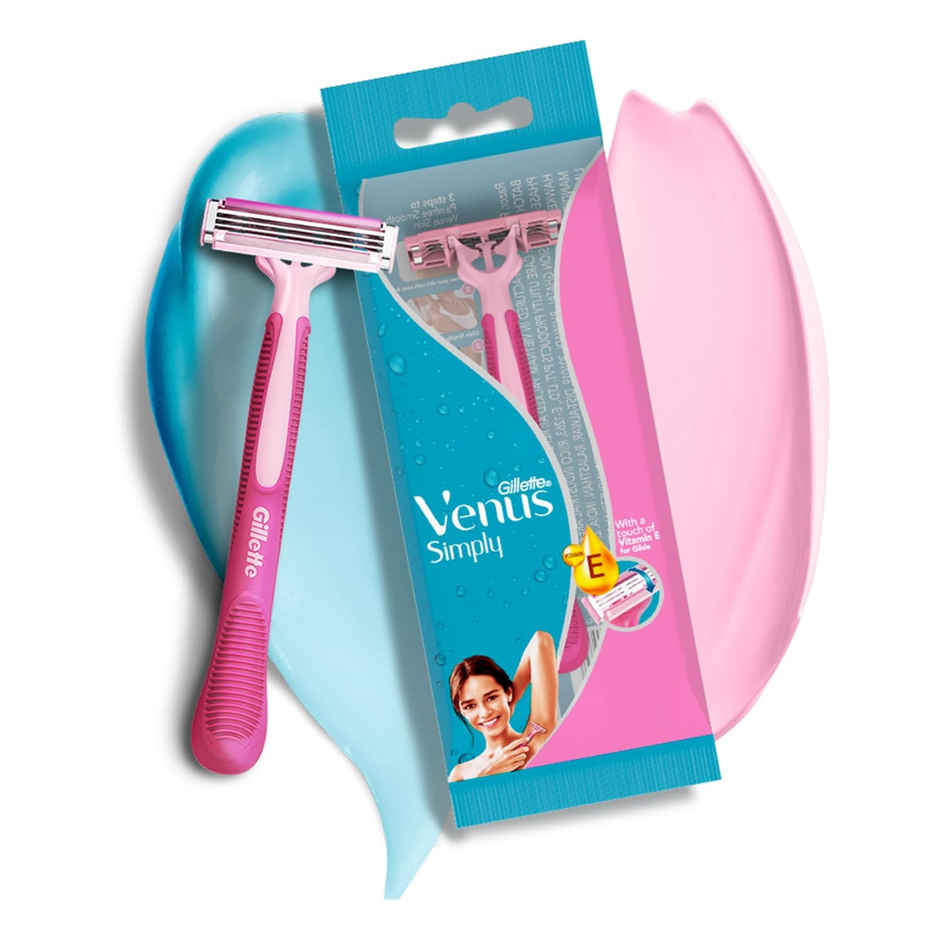 Gillette Venus Simply Razor For Women Combo