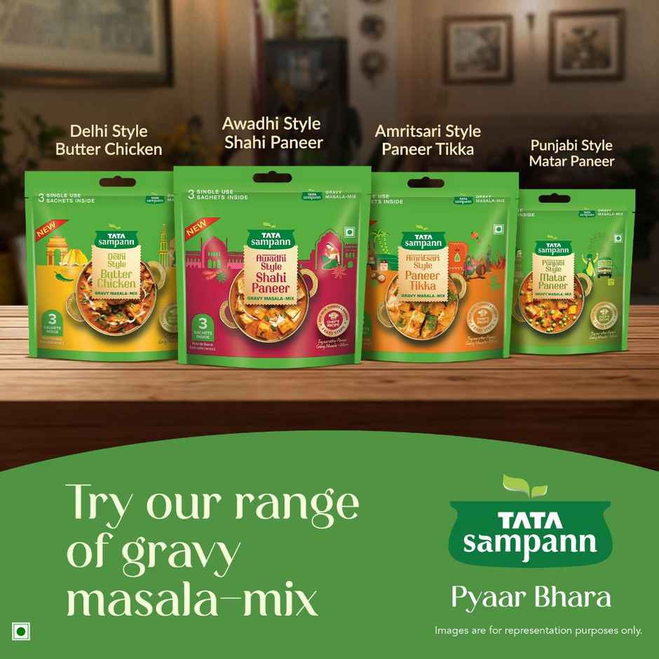 Tata Sampann Awadhi Style Shahi Paneer Gravy Masala Mix