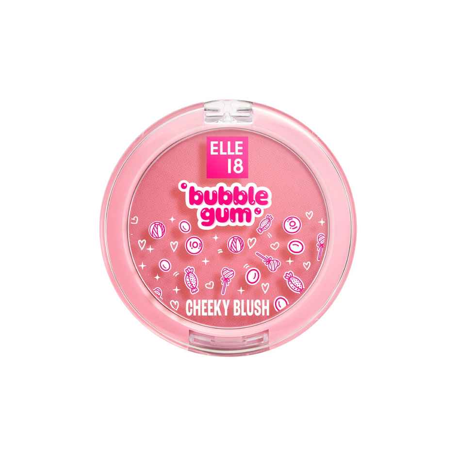 Elle 18 Bubblegum Blush | Pink | Matte Finish | High Pigment | Buildable Coverage