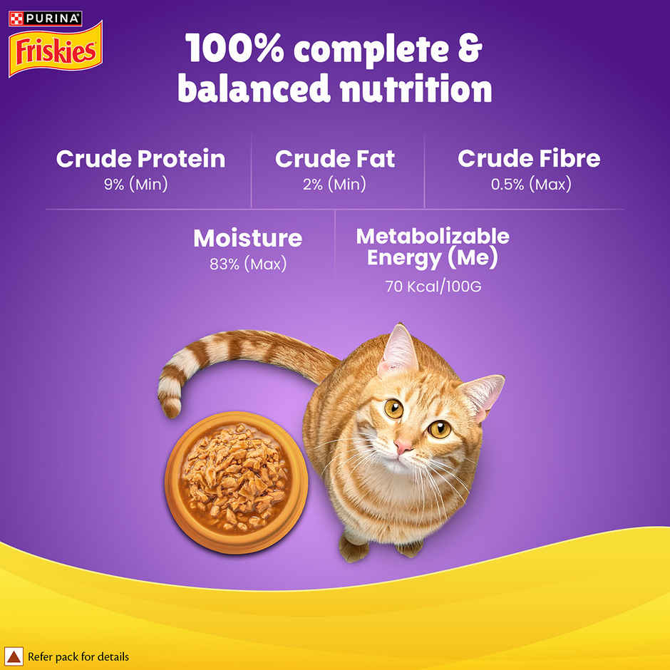 Purina Friskies Gravy Licious Cat Food Tuna Flavour