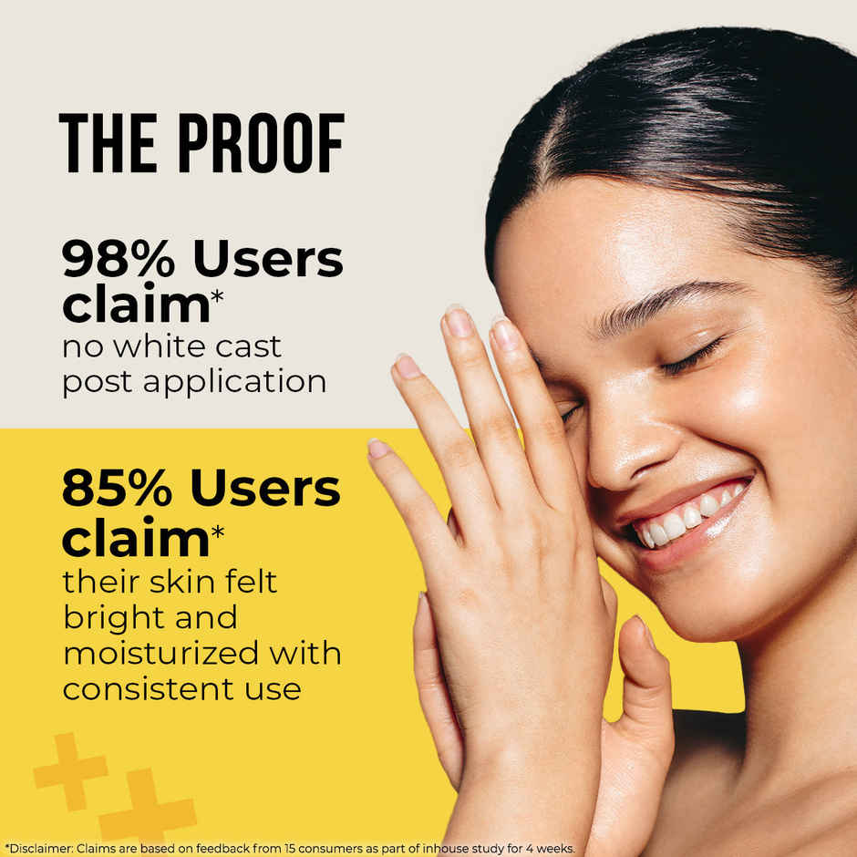 Dr. Sheth'S Ceramide & Vitamin C Sunscreen Spf 50 Pa+++ No White Cast For All Skin Type